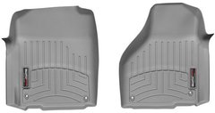 Коврик Weathertech Grey для Dodge Ram (regular cab)(mkIV)(4 fixing hooks)(with Full Lenght Console) 2012-2018 (WT 464651)