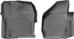 Килимки Weathertech Black для Ford Super Duty (single cab)(mkIII)(with 4x4 shifter)(raised dead pedal) 2012-2016 automatic (WT 445831)