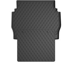 Гумові килимки в багажник Gledring для BMW 1-series (F20)(5-дв.) 2011-2015 (багажник с защитой) (GR 1205-1998)