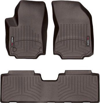 Килимки Weathertech Choco для GMC Terrain (mkII) 2018&rarr; (WT 4712341-4711762)
