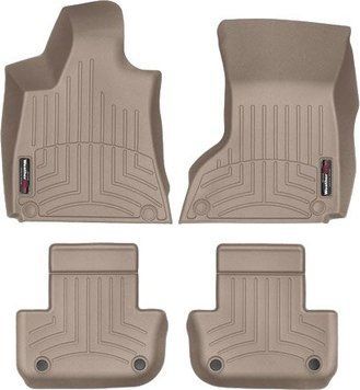 Килимки Weathertech Beige для Maserati Ghibli (M157)(AWD) 2015&rarr; (WT 458821-455653)