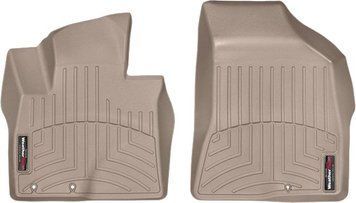 Килимки Weathertech Beige для Hyundai Santa Fe; Kia Sorento (EU)(mkII)(3 fixings)(1 row) 2010-2012 (WT 454381)
