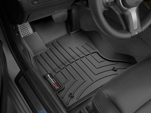 Килимки Weathertech Black для BMW 5-series (F10/F11)(AWD) 2010-2016 automatic (WT 443301-443132)