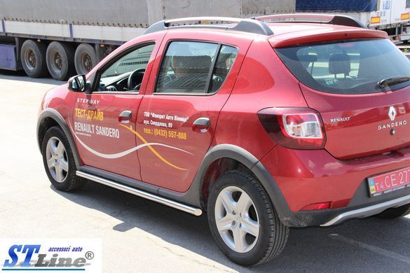 Подножки Fiat Ducato 2007+ d60х1,6мм