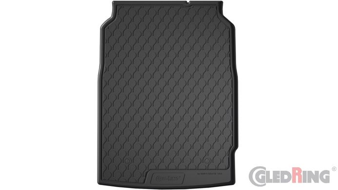 Гумові килимки в багажник Gledring для BMW 5-series (F10)(седан) 2010-2017 (багажник) (GR 1212)