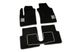 Килимки в салон текстильні для Fiat 500 (2008-) /Чёрные, серая окантовка BLCCR1134