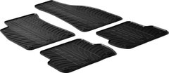 Резиновые коврики Gledring для Audi A4/S4/RS4 (mkII)(B6); Seat Exeo (mkI) 2000-2006 (GR 0248)