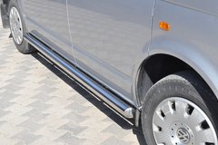 Боковые подножки Dacia Sandero Stepway 2013+ d60х1,6мм