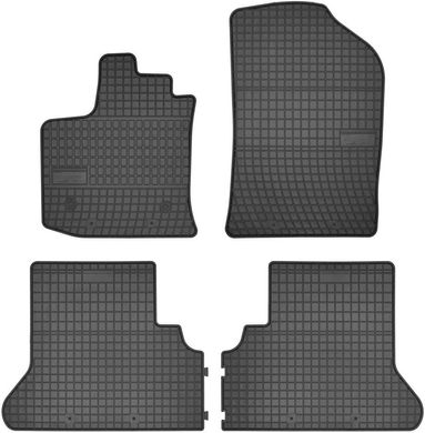 Резиновые коврики Frogum для Renault / Dacia Dokker (mkI)(1-2 ряд) 2012→ (FG 542612)