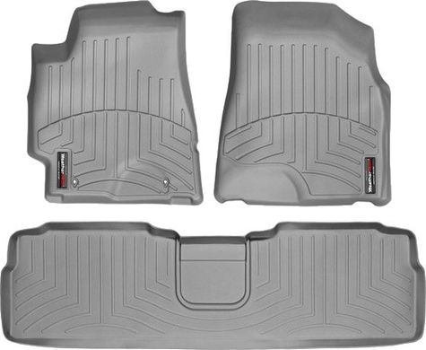 Коврики Weathertech Grey для Toyota Highlander (not hybrid)(mkI) 2000-2007 (WT 460391-460392)