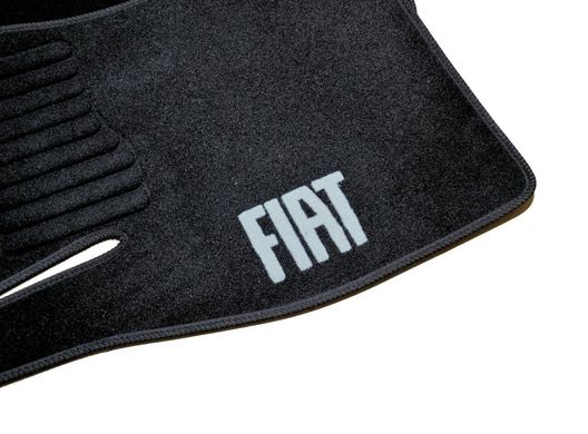 Килимки в салон текстильні для Fiat Doblo II (2010-) МКП 5мест. /Чёрн, кт 5шт BLCCR1127