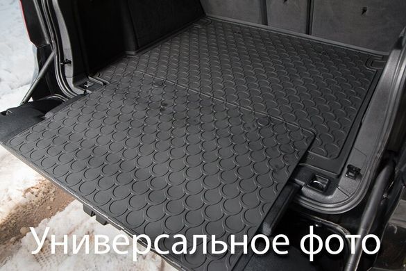 Гумові килимки в багажник Gledring для Audi A4/S4/RS4 (mkIV)(B8)(универсал) 2008-2016 (багажник с защитой) (GR 1103-1999)