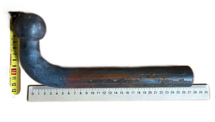 Гачок фаркопа без отворів (кований ) загальна довжина 340 mm VasTol