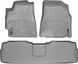 Коврики Weathertech Grey для Toyota Highlander (not hybrid)(mkI) 2000-2007 (WT 460391-460392)