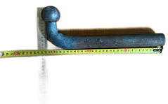 Крюк для фаркопа без отверстий (кованный) длина 380мм VasTol