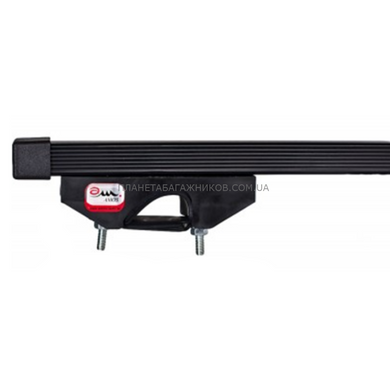 Поперечины VAUXHALL Zafira A MPV 1998-2002 Amos Reling STL на рейлинги 1,2м, Черный, Квадратная