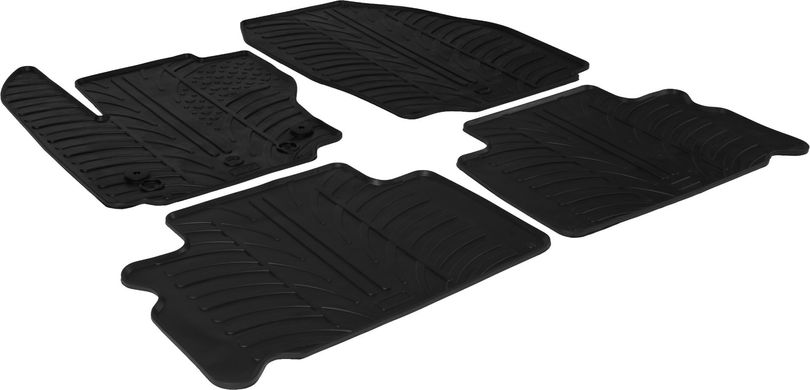 Резиновые коврики Gledring для Ford Galaxy (mkII) 2012-2015 (GR 0277)