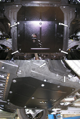 Захист двигуна Chevrolet Cruze (2008-2011) V-всі D 1.0309.00