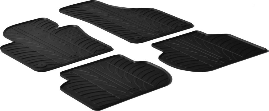 Гумові килимки Gledring для Volkswagen Jetta (mkVI) 2011-2019 (GR 0074)