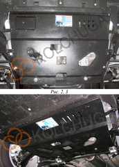Захист двигуна Citroen DS4 (2011-2020) V-всі 1.0206.00