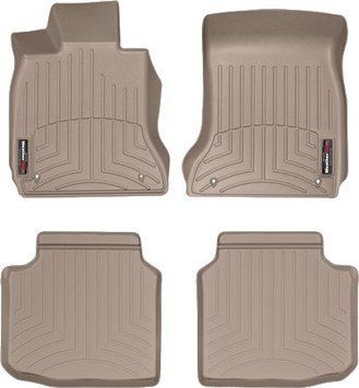 Коврики Weathertech Beige для BMW 7-series (F02)(RWD) 2013-2014 (WT 452421-452425)