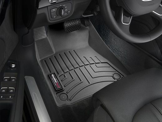 Коврики Weathertech Black для Audi A8/S8 (D4) 2011-2017 (WT 444201-447202)