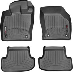 Килимки Weathertech Black для Audi A3/S3 (3door hatch & cabrio); Seat Leon SC (3 door hatch)(mkIII) 2012-2020 (WT 444961-445002)
