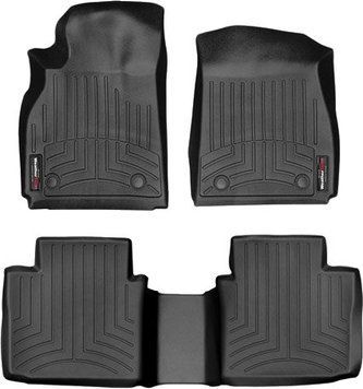 Килимки Weathertech Black для Cadillac XTS (mkI) 2013&rarr; (WT 444601-444602)