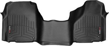 Коврик Weathertech Black для Dodge Ram (regular cab & quad cab)(mkIV)(4 fixing hooks)(no 4x4 shifter)(with Armrest Console) 2012-2018 (WT 444641)