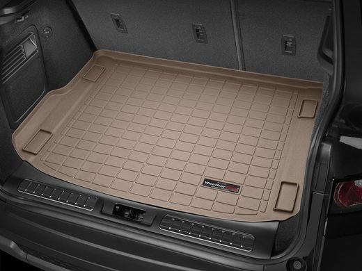 Килимок Weathertech Beige для Land Rover Range Rover Evoque (3 & 5 door)(mkI)(trunk behind 2 row) 2011-2018 (WT 41525)