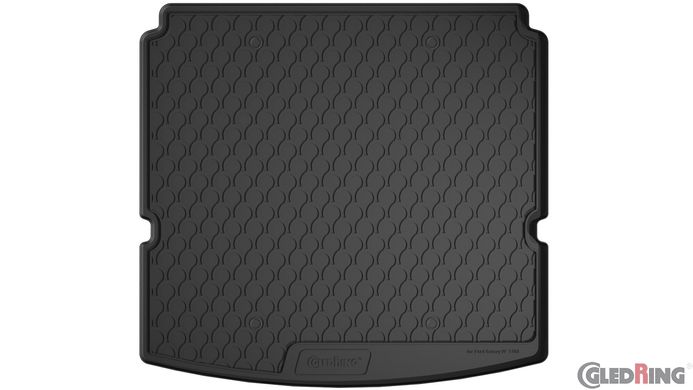 Гумові килимки в багажник Gledring для Ford Galaxy (mkIII)(7 мест) 2015→ (багажник) (GR 1302)