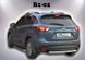 Защита заднего бампера Volkswagen Tiguan 2011-2016 d60х1,6мм