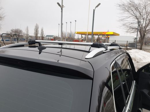Поперечины MERCEDES BENZ GLE-klasa 2015-2019 (W166) SUV Thule Wingbar Edge 958 на высокие рейлинги хром, Хром