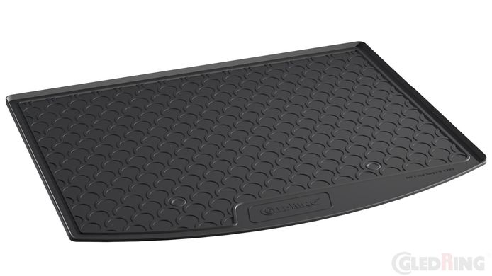 Гумові килимки в багажник Gledring для Ford Kuga (mkII) 2012-2020 (с двухуровневым полом)(верхний уровень)(багажник) (GR 1303)