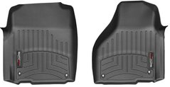 Коврик Weathertech Black для Dodge Ram (regular cab)(mkIV)(4 fixing hooks)(with Full Lenght Console) 2012-2018 (WT 444651)
