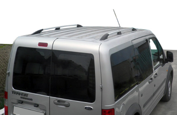 Рейлинги Ford Connect 2002-2006 г. Стандартная база,  Хром, Хром