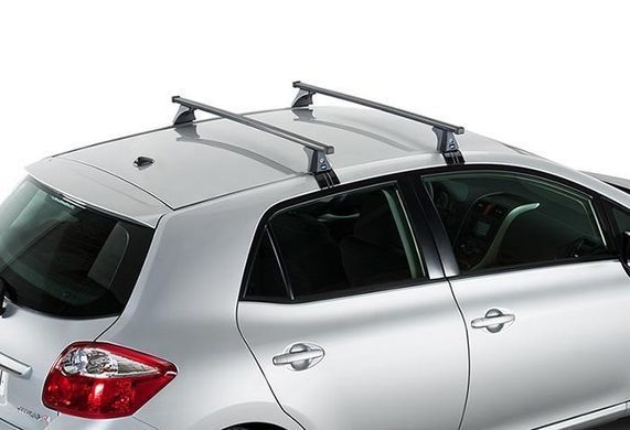 Багажник Toyota Rav-4 2006-2013 на гладкий дах, Черный, Квадратна