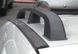Рейлінги Mitsubishi Grandis 2003-2011 чорні (кріплення на автоклей) (ніжка пластик), Черный
