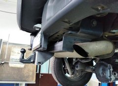 Фаркоп Jeep Wrangler JL (зміцненій) 2018 - Poligon-auto, Серебристий