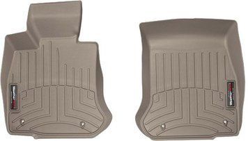 Коврики Weathertech Beige для BMW 6-series (coupe, gran coupe & cabrio)(F06/F12/F13)(RWD)(1 row) 2011-2018 (WT 453721)