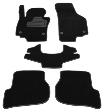 Текстильні килимки Pro-Eco для Seat Leon (mkII) 2005-2012 (PE 1007223)