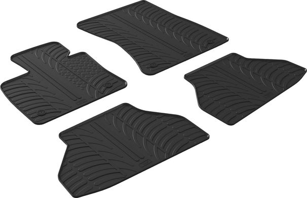 Резиновые коврики Gledring для BMW X6 (E71) 2008-2014 (GR 0355)