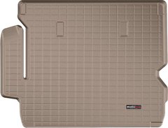Килимок Weathertech Beige для Land Rover Discovery (3 rows)(mkV)(not 4 zone climate control)(trunk behind 2 row) 2017→ (WT 411044)