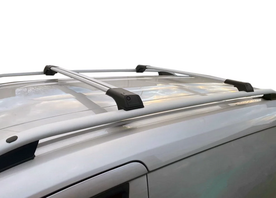 Багажник на рейлинги Mazda MPV 1996-2006 хром без замка