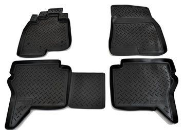 Коврики в салон для Mitsubishi Pajero IV (06-) (полиур., компл - 4шт) NPL-Po-59-48