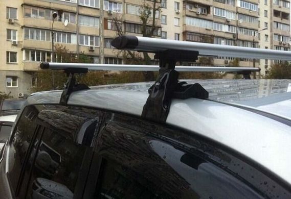 Поперечины Mazda 6 2008-2012 mk II Hatchback Amos Dromader Wind на гладкую крышу, Аэродинамическая