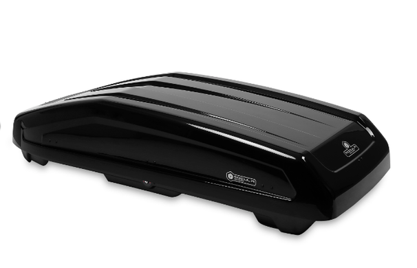 Автобокс Modula EVO 470 чорний глянсовий на дах автомобіля